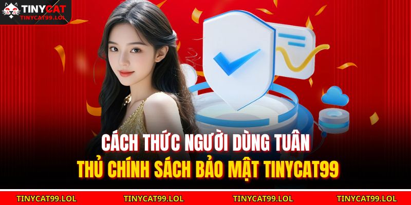 Cách thức người dùng tuân thủ chính sách bảo mật TINYCAT99