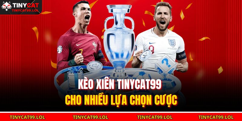 Kèo xiên TINYCAT99 cho nhiều lựa chọn cược